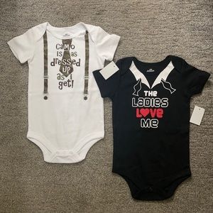 🥰 2/$20 NWT Baby Boy Onesies